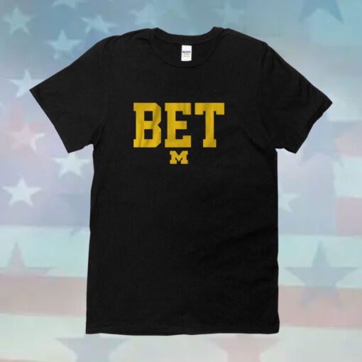 Official Michigan Football BET T-Shirt