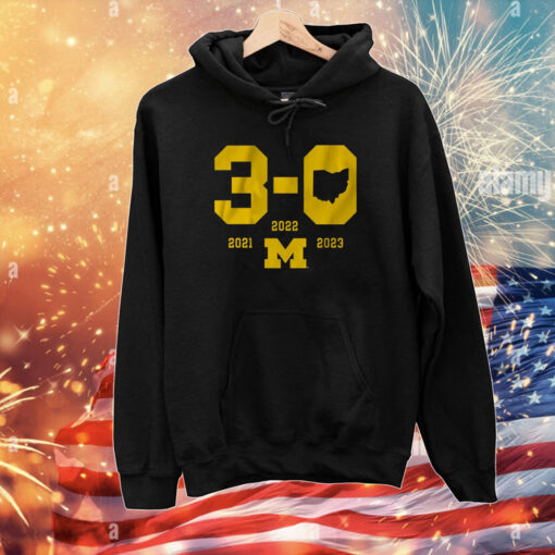 Michigan Football: 3-0 in The Game Shirts