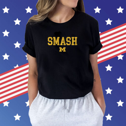 Michigan Football SMASH Tee Shirt