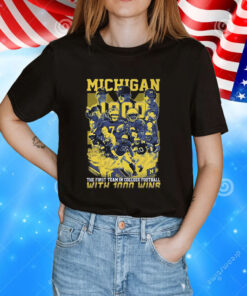 Michigan Wolverines The First Team In College Football With 1000 Wins TShirts