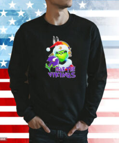 Minnesota Vikings Grinch Fear The Christmas 2024 T-Shirts