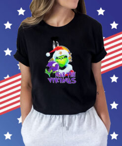 Minnesota Vikings Grinch Fear The Christmas 2024 Shirts