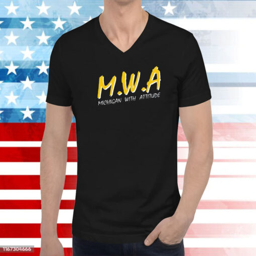 Mwa Michigan With Attitude Hoodie T-Shirts