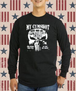 My Cumshot Looks Like The Punisher Logo Sweatshirts