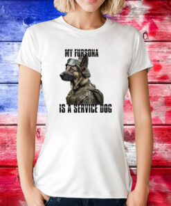 My Fursona Is A Service Dog Tee Shirt