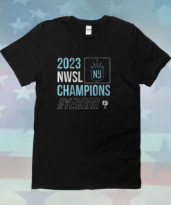 NJ/NY Gotham FC 2023 NWSL Champions T-Shirt