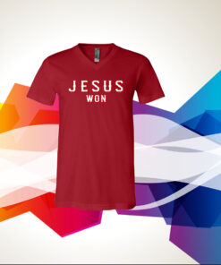 Official Jesus Won Rangers Tee Shirt