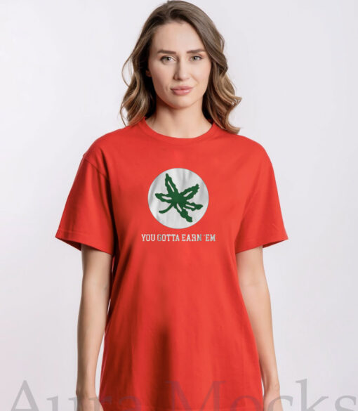 Ohio State Buckeye Leaf T-Shirts