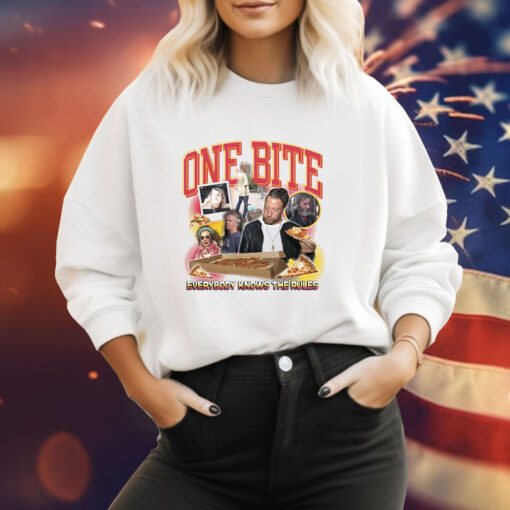 One Bite Pics Everybody Knows The Rules Sweatshirt