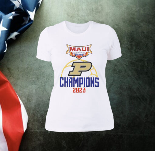 Orginal Purdue Maui Invitational Champions Women Shirt