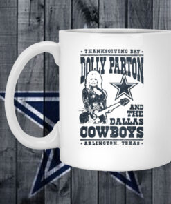 Original Dolly Parton Dallas Cowboys Mug