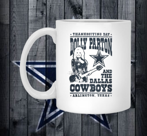 Original Dolly Parton Dallas Cowboys Mug