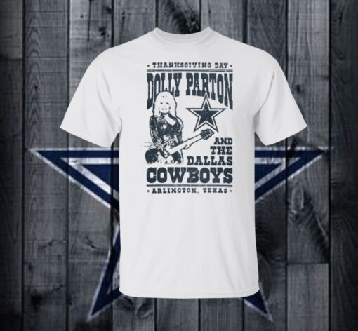 Original Dolly Parton Dallas Cowboys T-Shirt