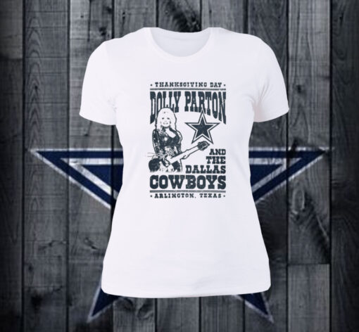 Original Dolly Parton Dallas Cowboys T-Shirt Women