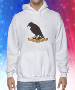 Pedestal Crow Blue Hoodie T-Shirt