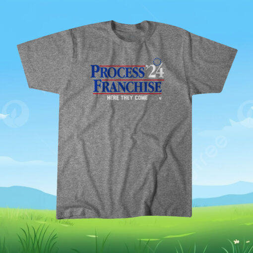 Process Franchise 24 Philly Basketball T-Shirts