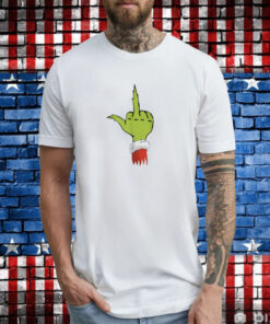 Rare Dr. Seuss Grinch Middle Finger T-Shirts