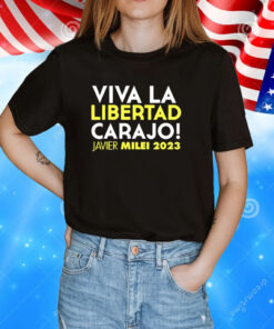 Roger Stone Viva La Libertad Carajo Javier Milei T-Shirts