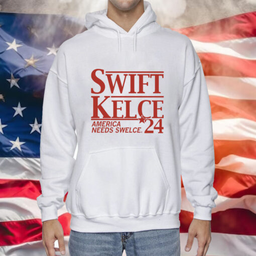 SWIFT KELCE America Needs Swelce 24 T-Shirt