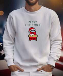 Santa Red Among Us Merry Christmas Hoodie T-Shirts