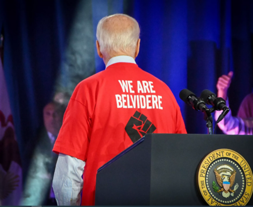 Official Uaw We Are Belvidere Red Tee Shirts