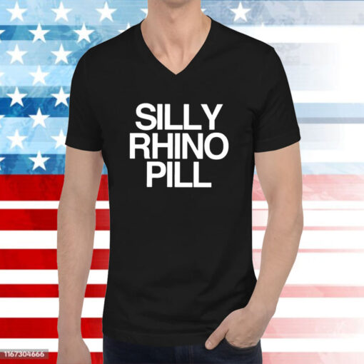 Silly Rhino Pill Hoodie T-Shirts