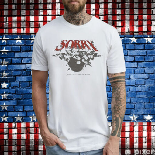 Sorry Bomb Warning Violently Improvised Material TShirts