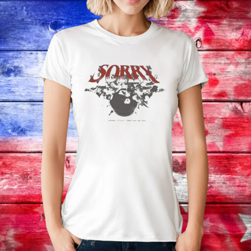 Sorry Bomb Warning Violently Improvised Material T-Shirts