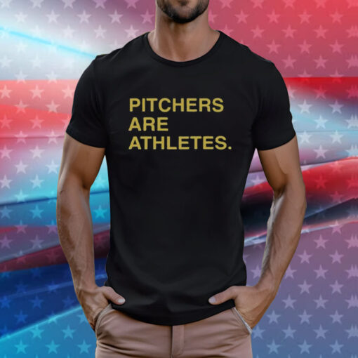 Stephen Schoch Pitchers Are Athletes T-Shirt