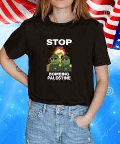 Stop Bombing Palestine Free Palestine TShirts