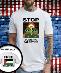 Stop Bombing Palestine T-Shirts