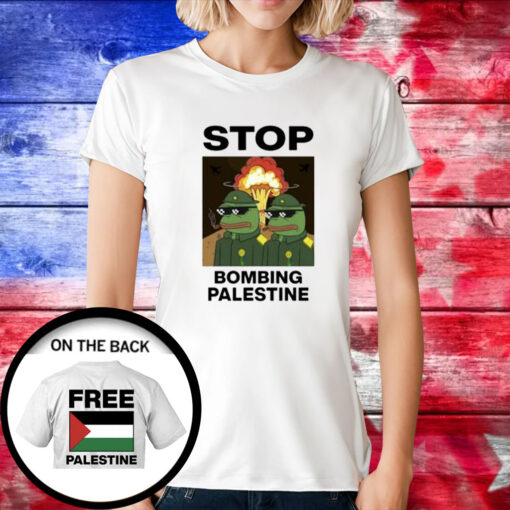 Stop Bombing Palestine T-Shirt