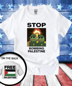 Stop Bombing Palestine TShirt