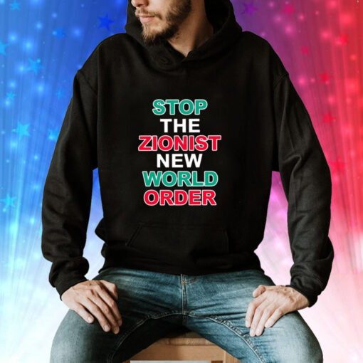 Stop The Zionist New World Order Tee Shirts