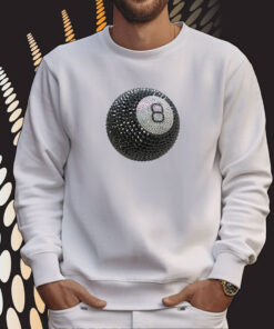 Studded Lucky 8 Ball Tee Shirt