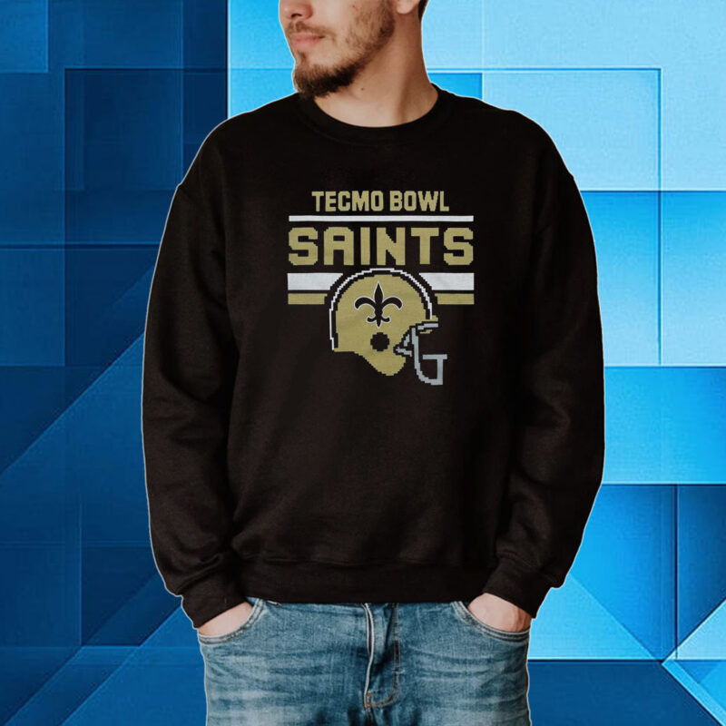 Tecmo Bowl New Orleans Saints Tee Shirt