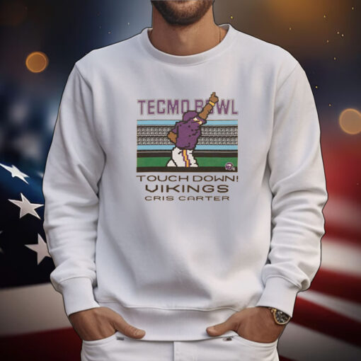 Tecmo Bowl Vikings Cris Carter Shirts