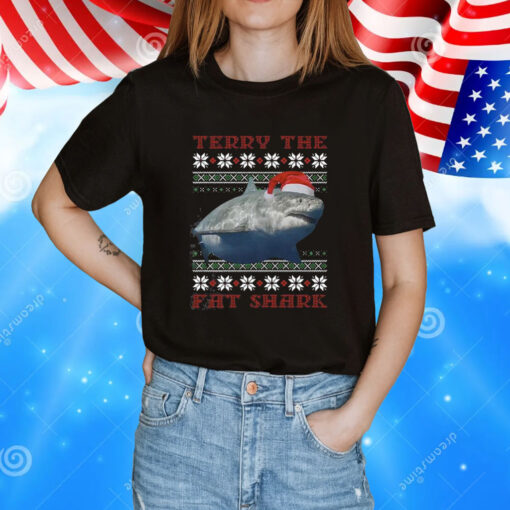 Terry The Fat Shark Christmas T-Shirts