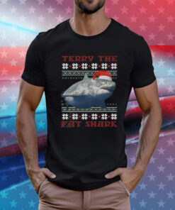 Terry The Fat Shark Christmas T-Shirts