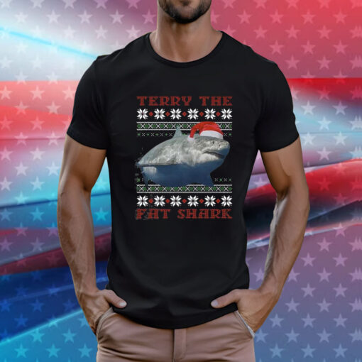 Terry The Fat Shark Christmas T-Shirts