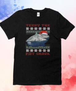 Terry The Fat Shark Christmas T-Shirt