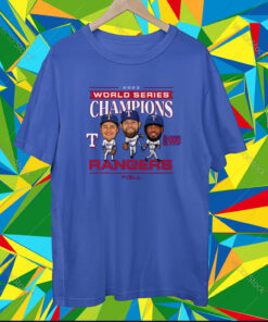 Texas Rangers 2023 World Series Champions Star Players Unisex Shirts