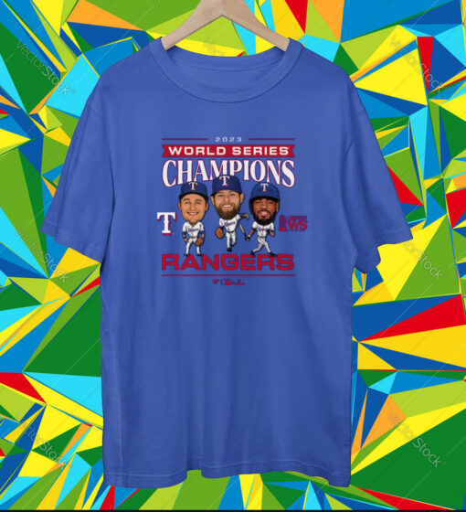 Texas Rangers 2023 World Series Champions Star Players Unisex Shirts