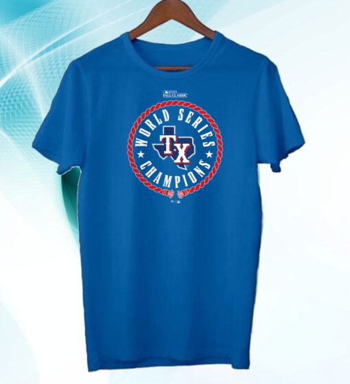 Texas Rangers 2023 World Series Champions Stealing Home Unisex Shirt