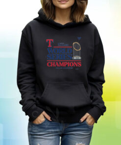 Texas Rangers Fanatics Branded 2023 World Series Champions Locker Room TShirt Hoodie