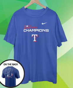 Texas Rangers Nike 2023 World Series Champions Roster Unisex Shirts