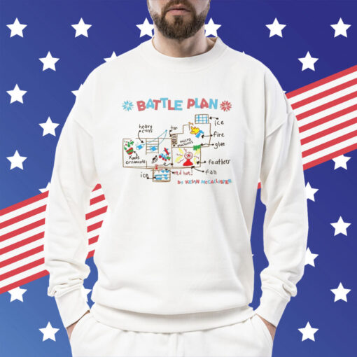 The Battle Plan By Kevin Mccallister Sweatshirt