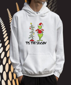 Tis The Season Christmas Print Casual TShirt Hoodie