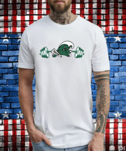 Weight Lifting Tulane Angry Wave T-Shirts