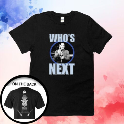 Who's Next Dog TShirt